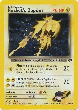 Rocket's Zapdos- 15-132