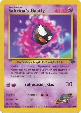 Sabrina's Gastly- 97-132