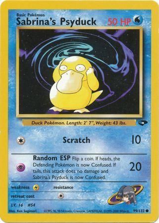 Sabrina's Psyduck- 99-132