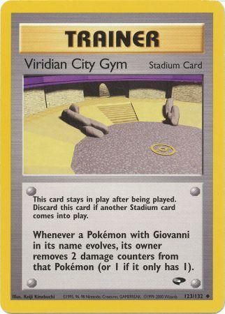 Viridian City Gym - 123-132
