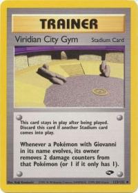 pokemon gym challenge viridian city gym 123 132