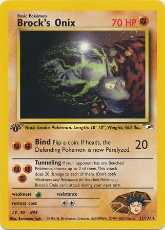 Brock's Onix - 21-132 - 1st Edition