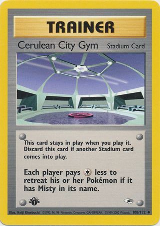 Cerulean City Gym - 108-132 - 1st Edition