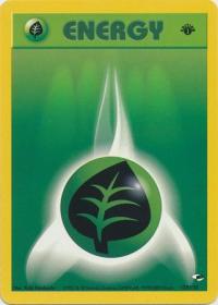 pokemon gym heroes 1st edition grass energy 129 132 1st edition