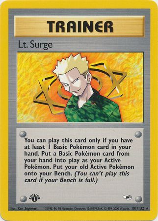 Lt. Surge - 101-132 - 1st Edition