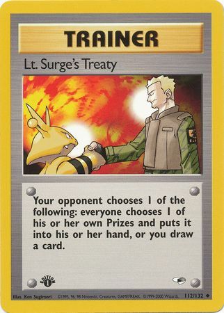 Lt. Surge's Treaty - 112-132 - 1st Edition