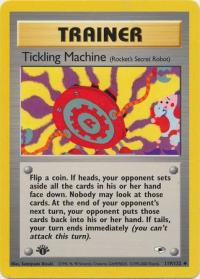 pokemon gym heroes 1st edition tickling machine 119 132 1st edition