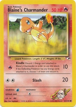 Blaine's Charmander - 61-132