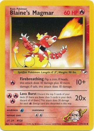Blaine's Magmar - 37-132