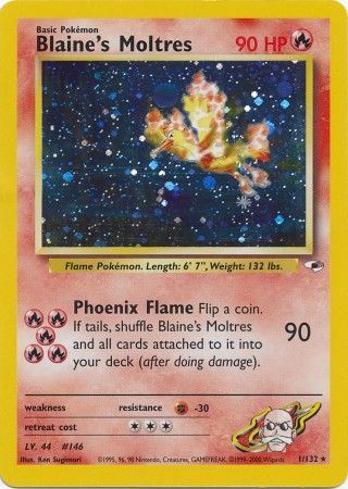 Blaine's Moltres - 1-132