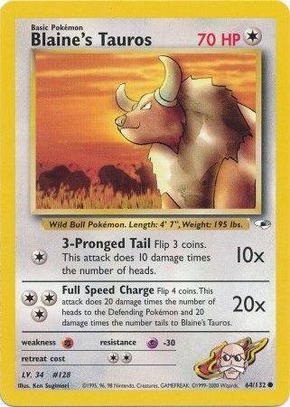 Blaine's Tauros - 64-132