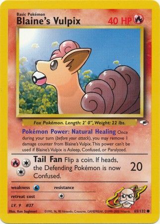 Blaine's Vulpix - 65-132