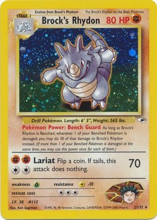 Brock's Rhydon - 2-132