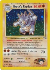 pokemon gym heroes brock s rhydon 2 132