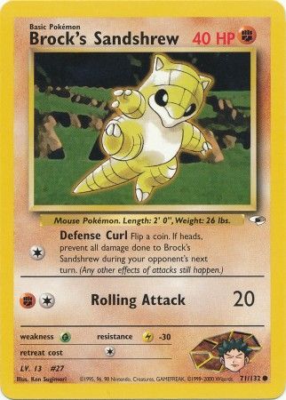 Brock's Sandshrew - 71-132