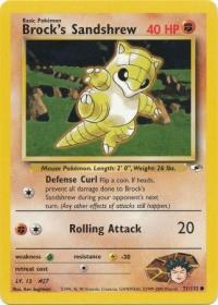 pokemon gym heroes brock s sandshrew 71 132