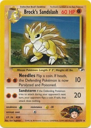 Brock's Sandslash - 23-132