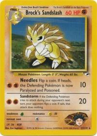 pokemon gym heroes brock s sandslash 23 132