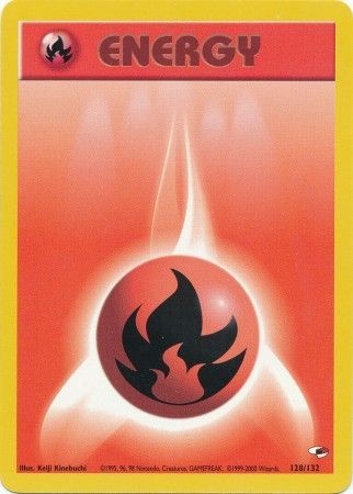Fire Energy - 128-132 (Heroes)