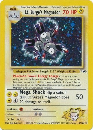 Lt. Surge's Magneton - 8-132