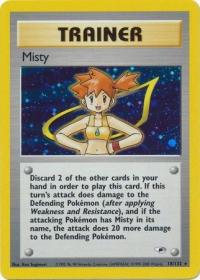 pokemon gym heroes misty 18 132