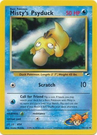 Misty's Psyduck - 54-132