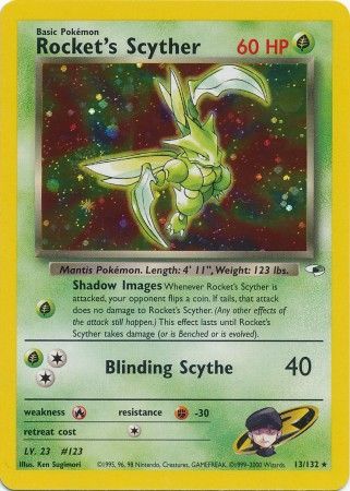 Rocket's Scyther - 13-132