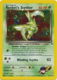 pokemon gym heroes rocket s scyther 13 132