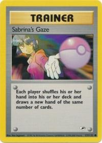 pokemon gym heroes sabrina s gaze 125 132