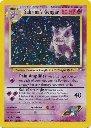 Sabrina's Gengar - 14-132