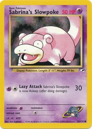 Sabrina's Slowpoke - 95-132