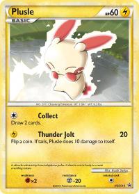 pokemon heartgold soulsilver promos plusle hgss16