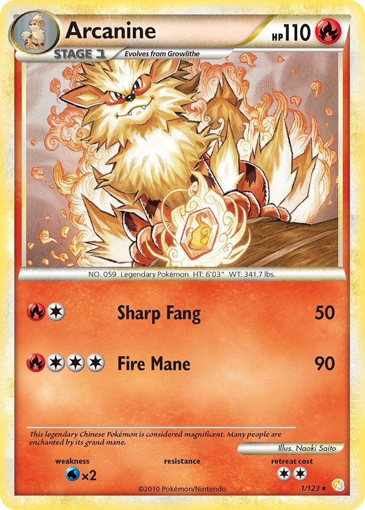 Arcanine 1-123 (RH)