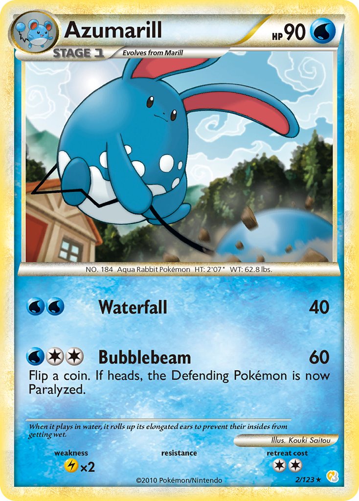 Azumarill 2-123 (RH)