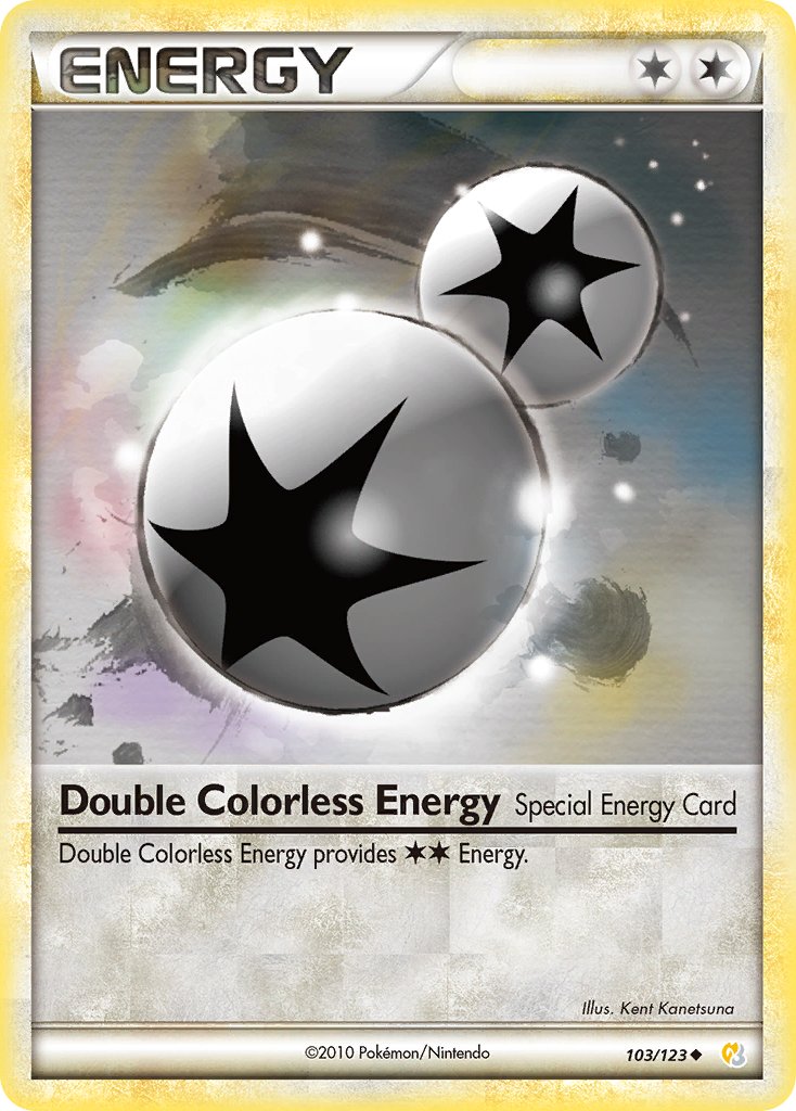 Double Colorless Energy 103-123