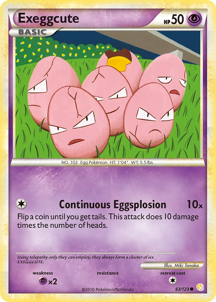 Exeggcute 63-123 (RH)