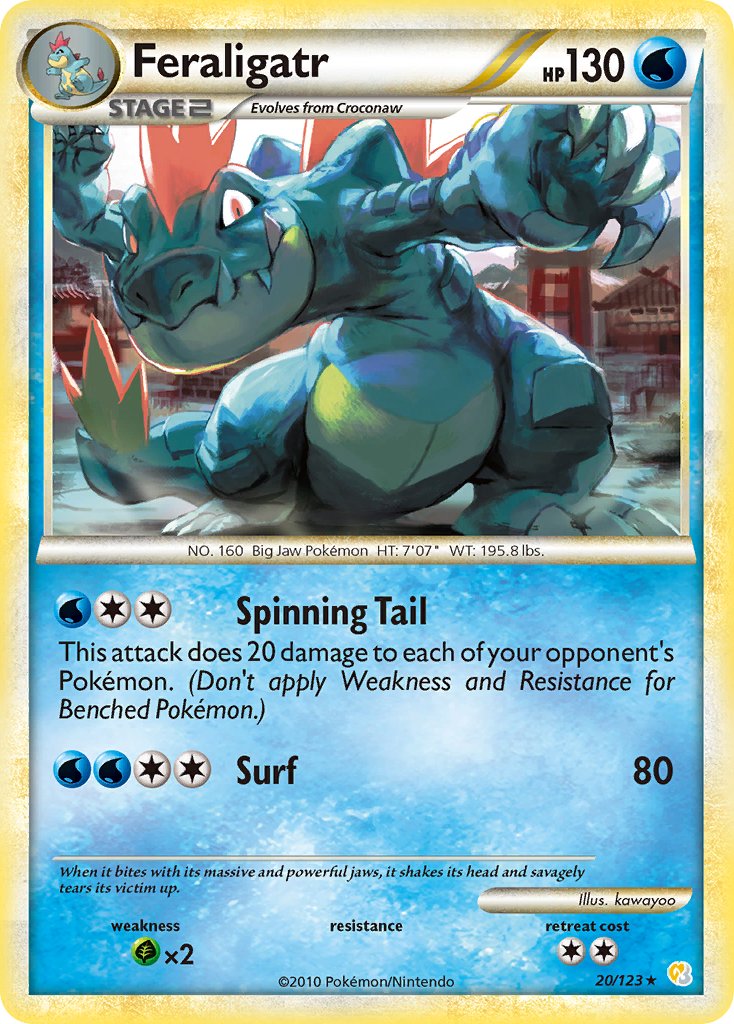 Feraligatr 20-123 (RH)