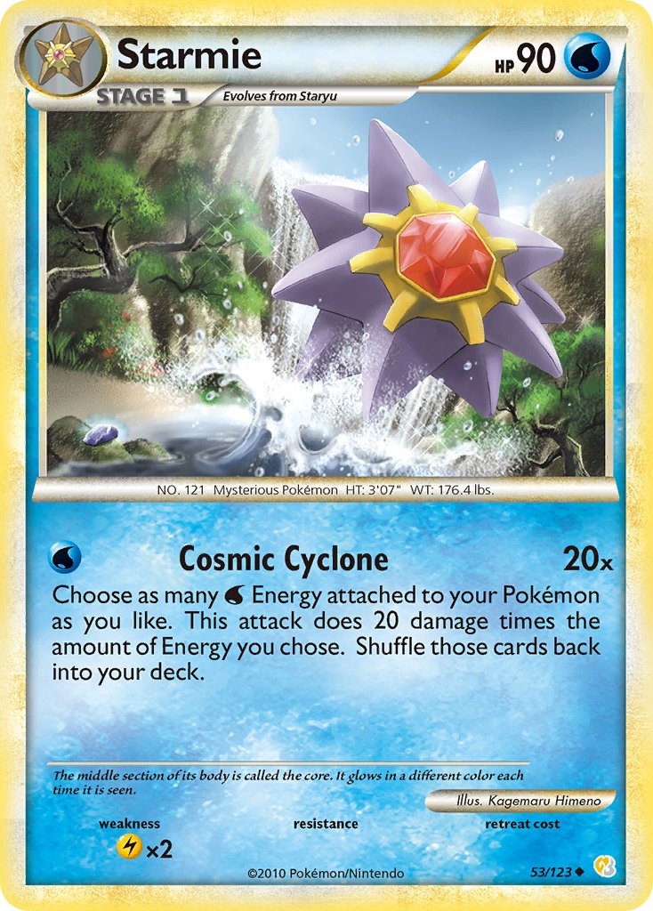 Starmie 53-123 (RH)