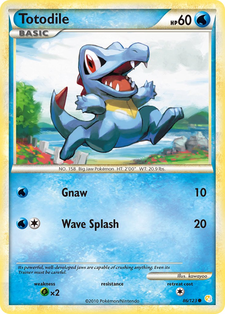Totodile 86-123 (RH)