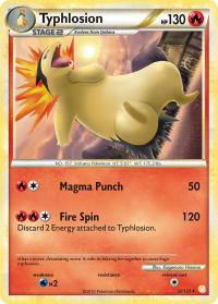 pokemon heartgold soulsilver typhlosion 32 123 rh