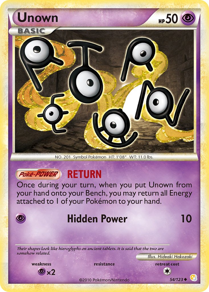 Unown 54-123 (RH)