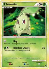 pokemon hgss call of legends chikorita 53 95 rh