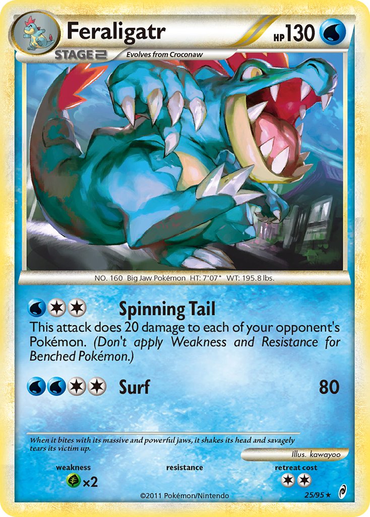 Feraligatr 25-95 (RH)