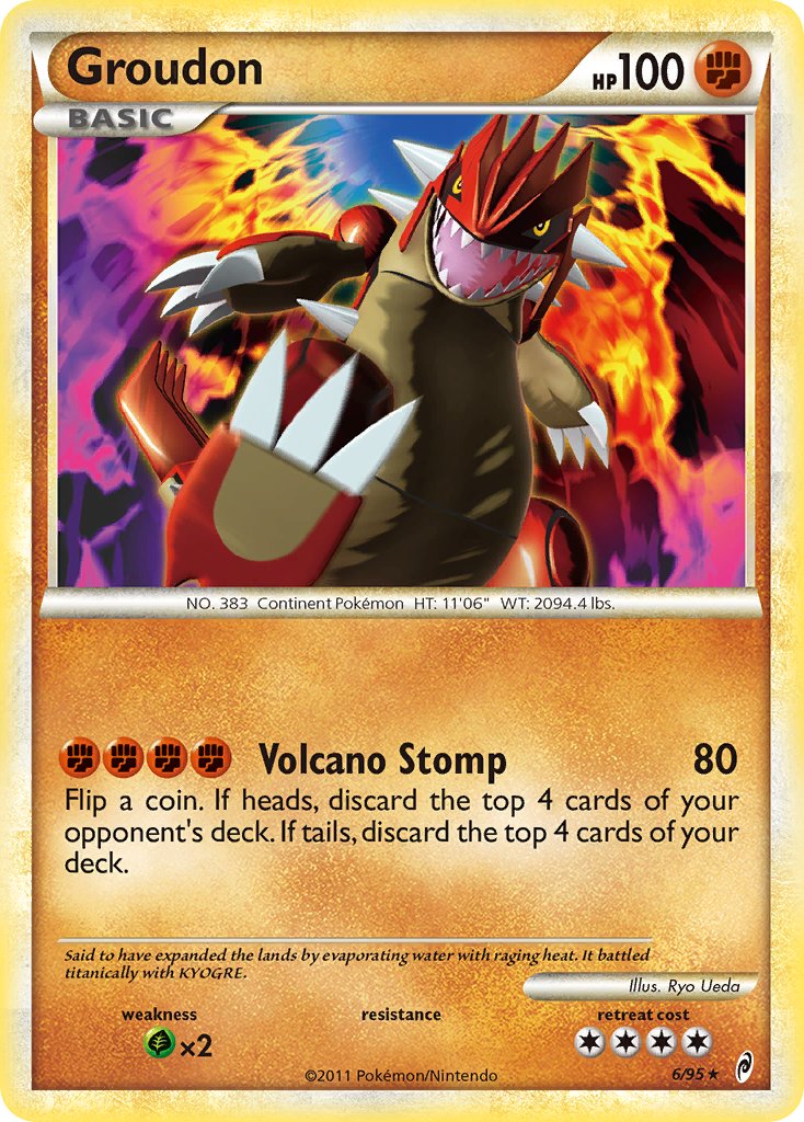 Groudon 6-95 (RH)