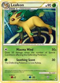 pokemon hgss call of legends leafeon 13 95 rh