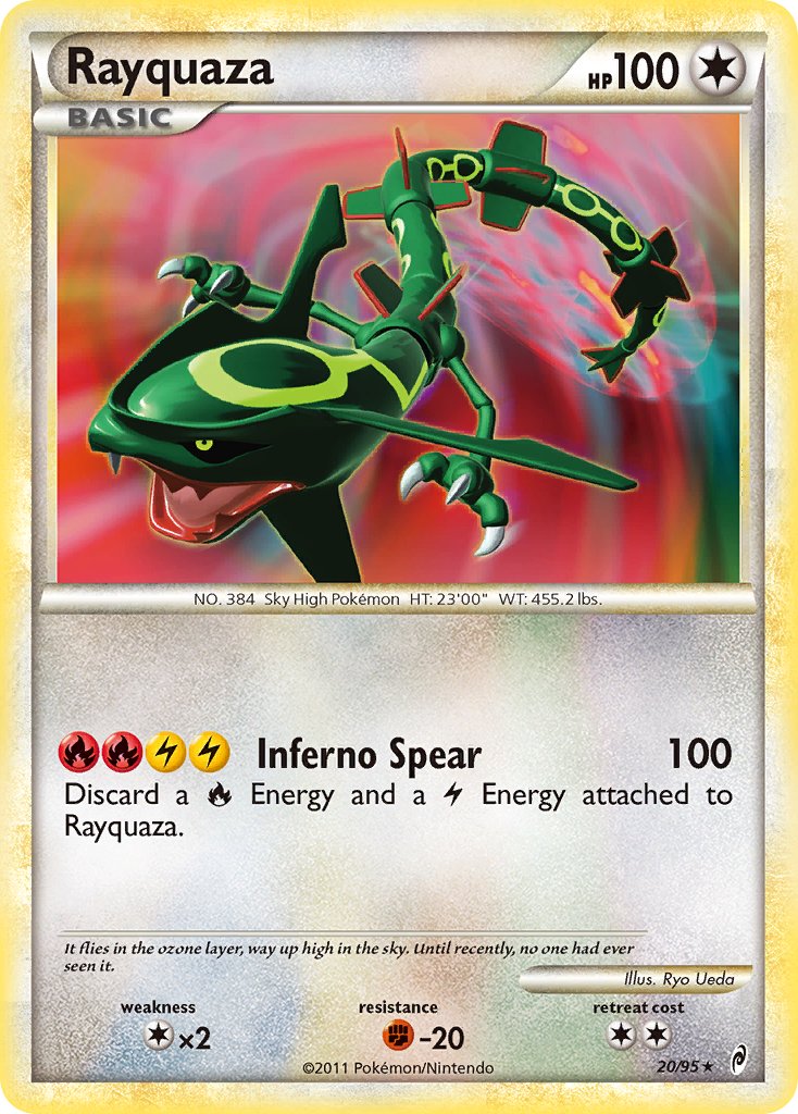 Rayquaza 20-95 (RH)