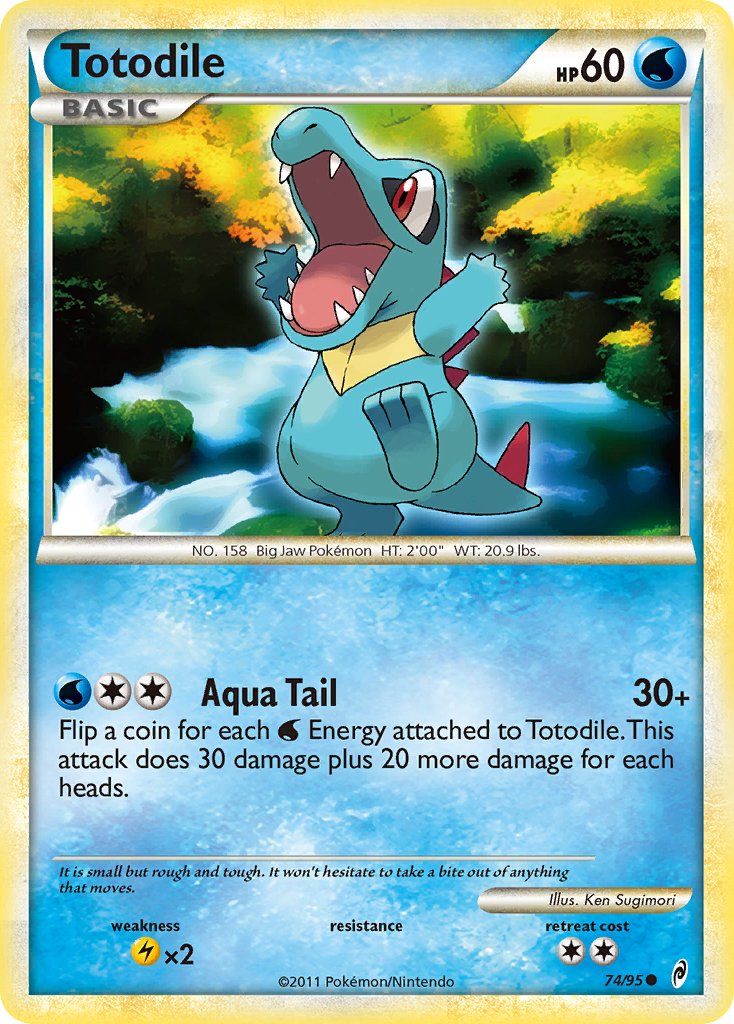 Totodile 74-95 (RH)