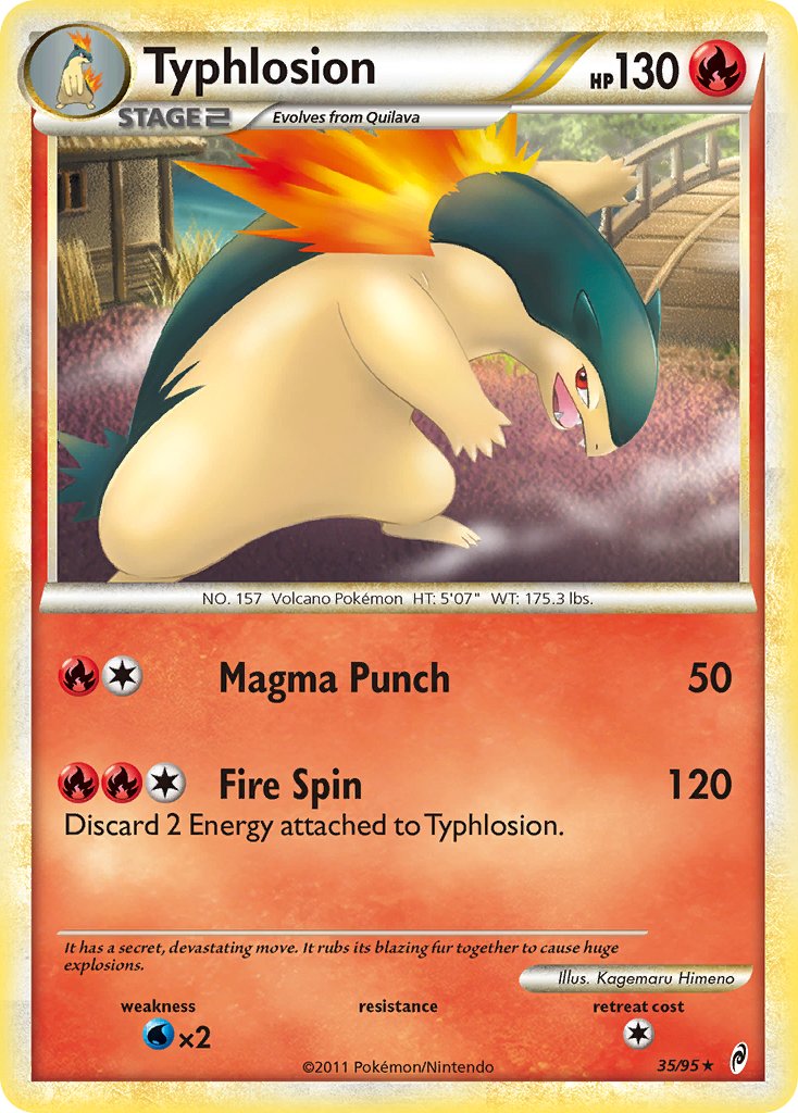 Typhlosion 35-95 (RH)