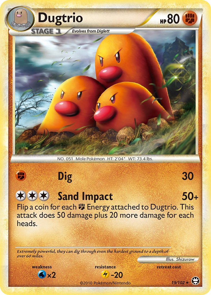 Dugtrio 19-102 (RH)