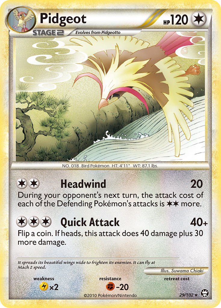 Pidgeot 29-102 (RH)